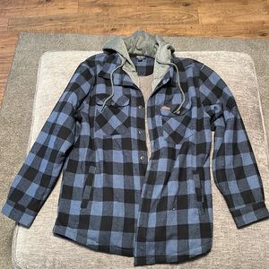 Smiths Workwear Insulated Flannel Hoodie